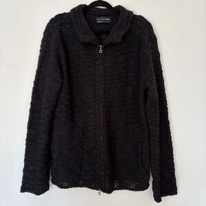 Sarah Pacini MAN Wool Knit Cardigan - Made in Italy